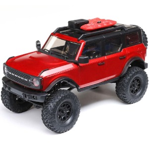 하비몬[#AXI00006T1] 1/24 SCX24 2021 Ford Bronco Hard Body 4WD RTR Scale Mini Crawler (Red) w/2.4GHz Radio (하드 바디)[상품코드]AXIAL