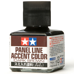 하비몬[#TA87140] Panel Line Accent Color (Dark Brown) (40ml) (패널라인/먹선 넣기)[상품코드]TAMIYA