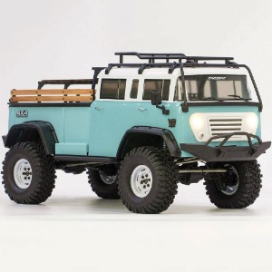 하비몬[#90100092] [완제품] 1/10 EMO JT4 4x4 Scale Rock Crawler ARTR (Ocean Blue) : Jeep M677 Cargo Pickup Truck (크로스알씨 스케일 트럭)[상품코드]CROSS-RC