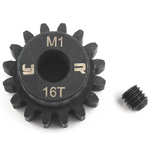 하비몬[#MG-10006] 16T HD Steel Mod1 Motor Gear Pinion w/5mm Bore[상품코드]YEAH RACING