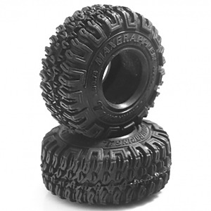 하비몬[#BRTR1-19BKD] [2개입] 1.0&quot; MAXGRAPPLER Tire GEKKO Black w/Open Cell Foams (크기 48.5 x 19mm)[상품코드]BOOM RACING
