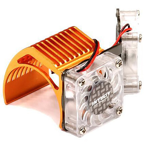 하비몬[#2961ORANGE**] Twin Motor Cooling Fan + Heatsink 540/550[상품코드]INTEGY