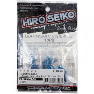 하비몬[#48808] Lightweight Screw Set (Tamiya Blue/Light Blue) for Futaba 10PX[상품코드]HIRO SEIKO