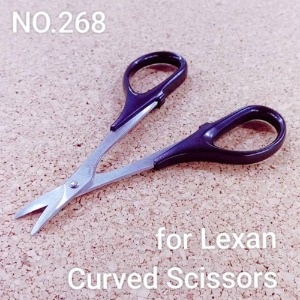하비몬[#NO.268] Curved Scissors (for Lexan Body) (곡선형 바디 가위)[상품코드]MING YANG