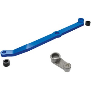 하비몬[#AX9748-BLUE] [옵션] TRX-4M 6061-T6 Aluminum Steering link w/Metal Servo Horn (Blue-Anodized)[상품코드]TRAXXAS