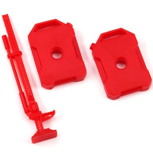 하비몬[#AX9721] TRX-4M Defender Fuel Canisters, Jack (Red) (fits #9712 Body)[상품코드]TRAXXAS