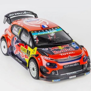 하비몬[#Km WRC C3] 1/7 WRC Citroen C3 Rally Car (Red Bull) with Light Set (4WD/RWD 3채널 전환)[상품코드]KING MOTOR