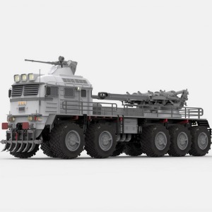 하비몬[#90100114] [미조립품] 1/12 XX10 T-Rex 10x10 Military Truck Kits Armored Vehicle w/Horn, Sound, Light (크로스알씨 군용 트럭)[상품코드]CROSS-RC