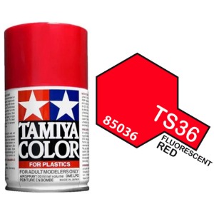 하비몬[#TA85036] TS-36 Fluorescent Red (타미야 캔 스프레이 도료 TS36)[상품코드]TAMIYA