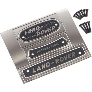 하비몬[#BRX02326] BRX02 109 Emblem Set (Stainless Steel) for Series Land Rover® (Diesel)[상품코드]BOOM RACING
