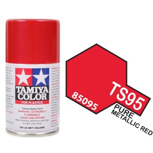 하비몬[#TA85095] TS-95 Pure Metallic Red (타미야 캔 스프레이 도료)[상품코드]TAMIYA
