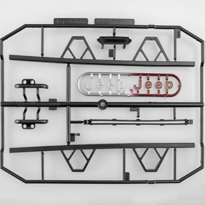 하비몬[#KB48790] ABS Parts Set for KB#48765 1/10 Jeep Gladiator Rubicon Hard Body Kit[상품코드]KILLERBODY