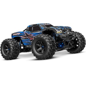 하비몬[**#CB77097-4-BLUE] [2024 한정판｜완제품 + 조종기] 1/6 X-Maxx Ultimate 8S 4WD Brushless RTR Monster Truck w/Radio (Blue)[상품코드]TRAXXAS
