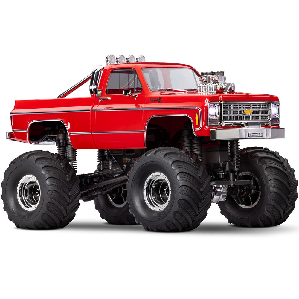 하비몬[**CB98064-1-RED] (완제품 + 조종기 + 배터리 + 충전기) 1/18 TRX-4MT K10 4WD RTR Monster Truck (Red)[상품코드]TRAXXAS